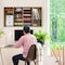 Adiroffice Medium Oak, MDF Wood, 11.8 in W, 23.9 in L, 39.3 in D ADI500-36-MEO-MK - alternate 6